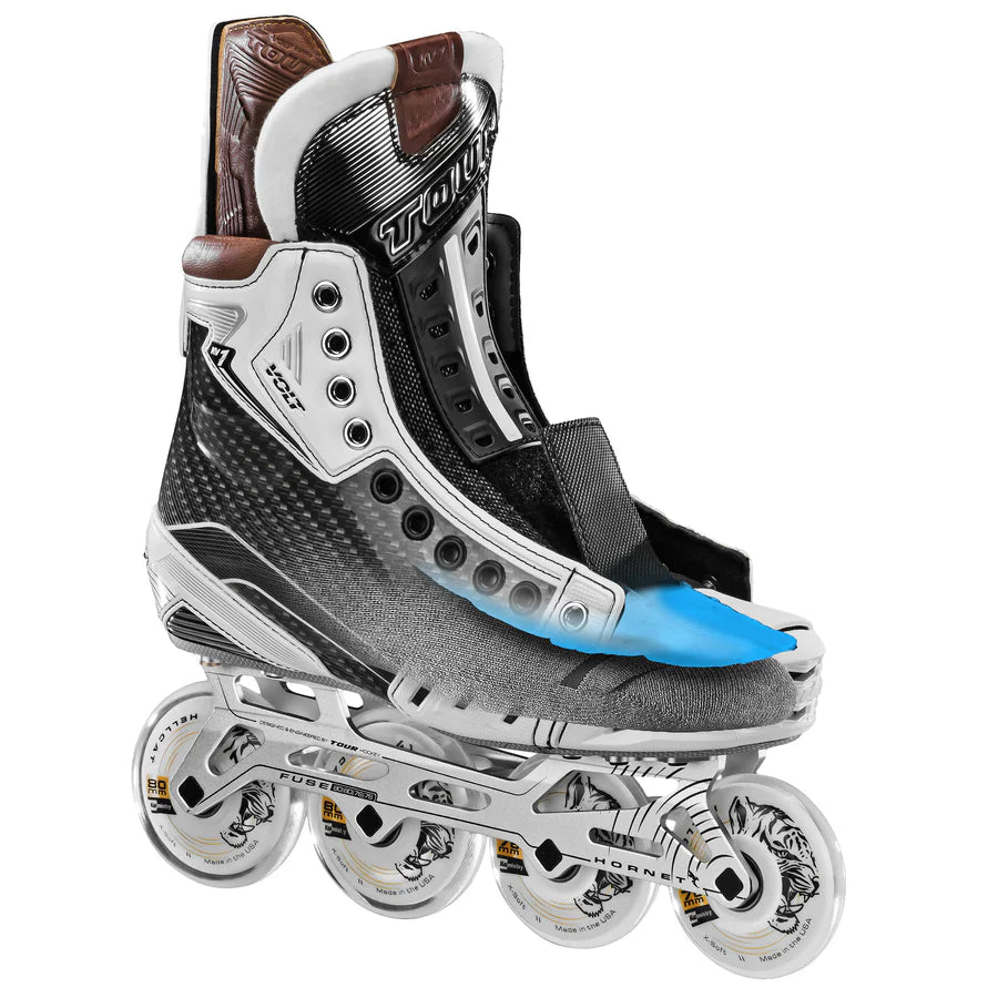 Tour VOLT KV1 White Inline Hockey Skates