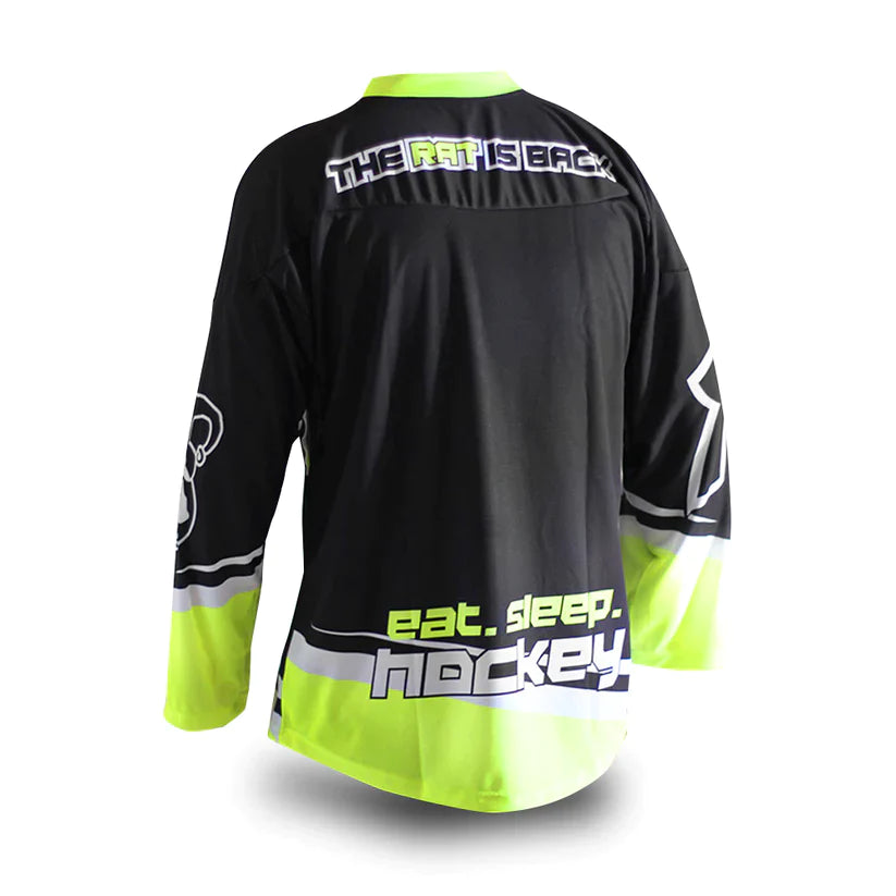 Rink Rat Inline Hockey Pro Team Jersey - Black