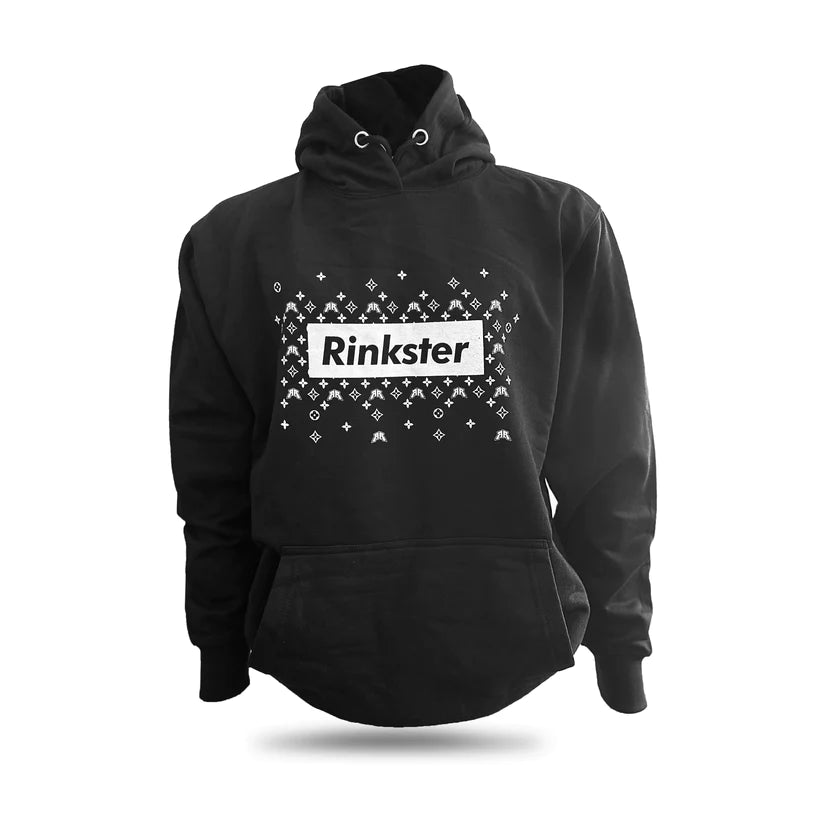 Rinkster Hoodie - Black/White